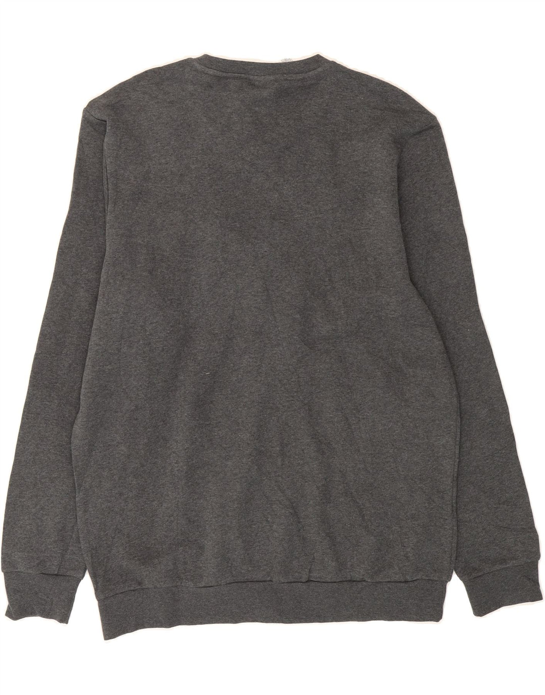 ADIDAS Mens Sweatshirt Jumper XL Grey Cotton Vintage Adidas and Second-Hand Adidas from Messina Hembry 