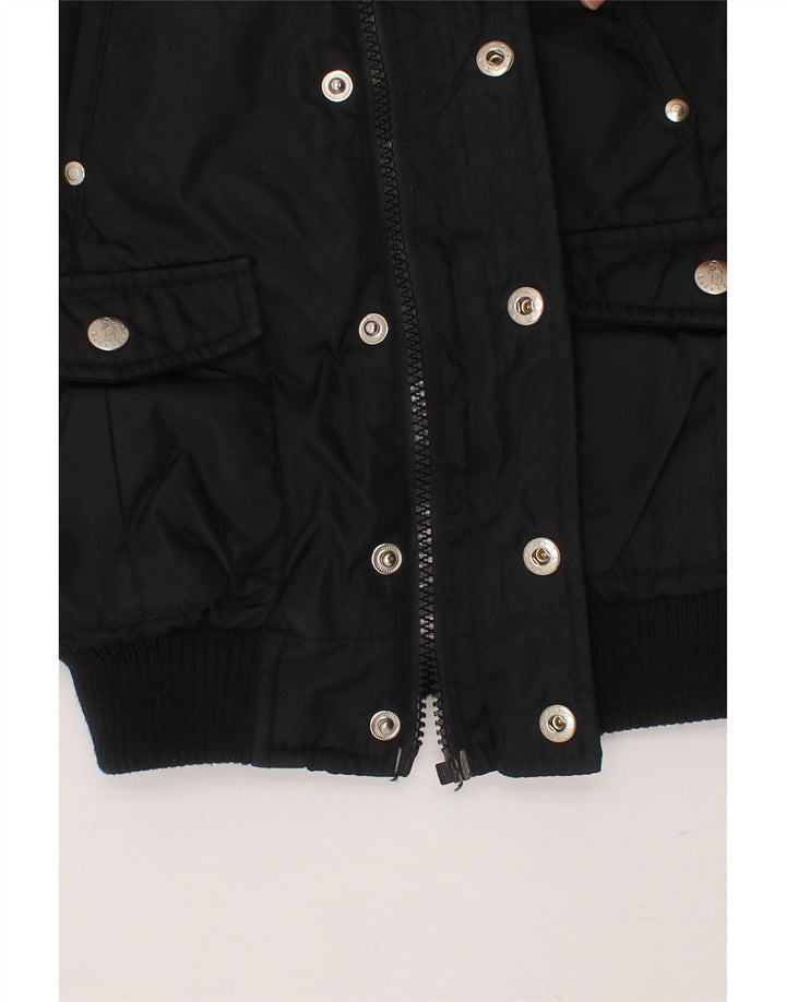 REFRIGIWEAR Boys Bomber Jacket 3-4 Years Black Nylon Vintage Refrigiwear and Second-Hand Refrigiwear from Messina Hembry 