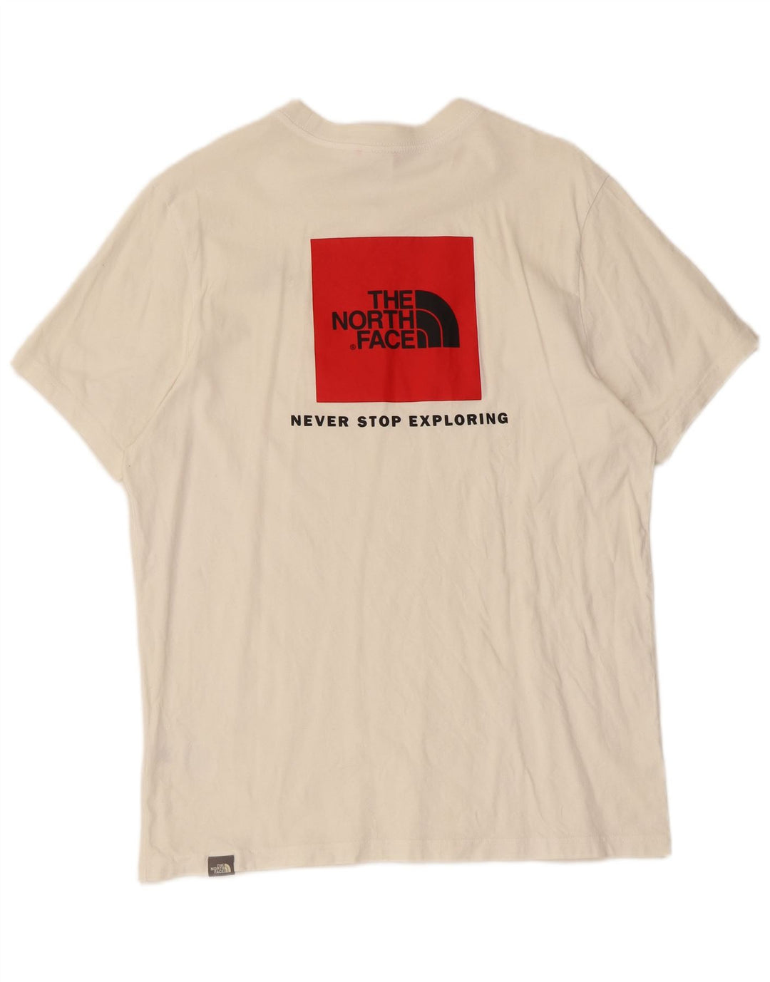 Tricou grafic pentru bărbați The North Face Top Medium White Bumbac