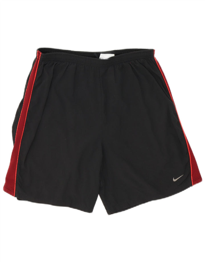 Pantaloni scurți sport Nike Dri Fit pentru bărbați, negru mediu, poliester color