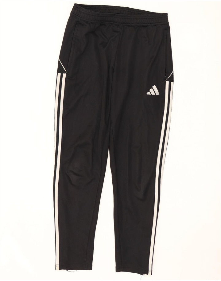 Pantaloni de trening Adidas Slim Fit pentru bărbați, poliester mediu negru