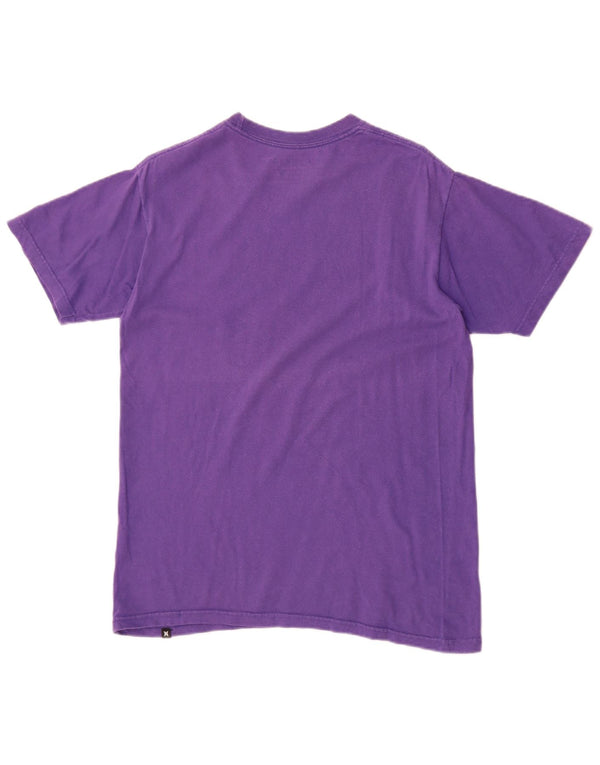 Tricou grafic Harley pentru bărbați, cu croială normală, top din bumbac violet mediu