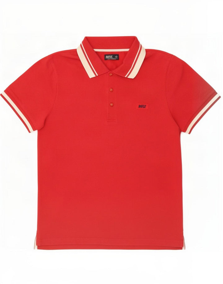Tricou polo pentru bărbați Rifle Bumbac roșu mic