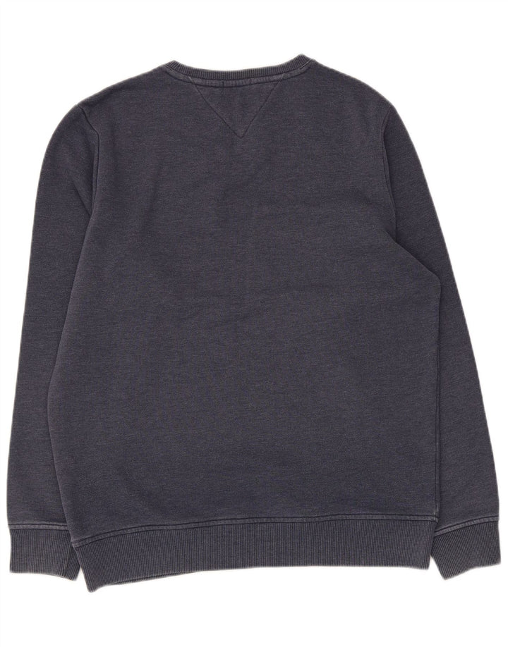 Hanorac pentru bărbați Tommy Hilfiger Pulover mare, bleumarin, color block