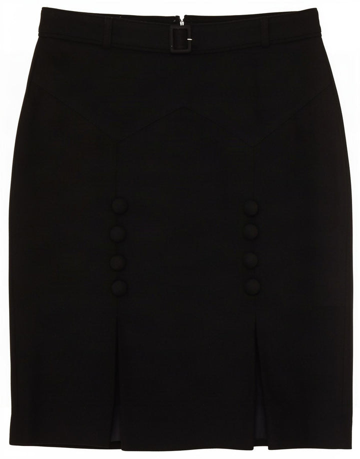 Fusta creion pentru femei Guess Medium W30 Poliester negru