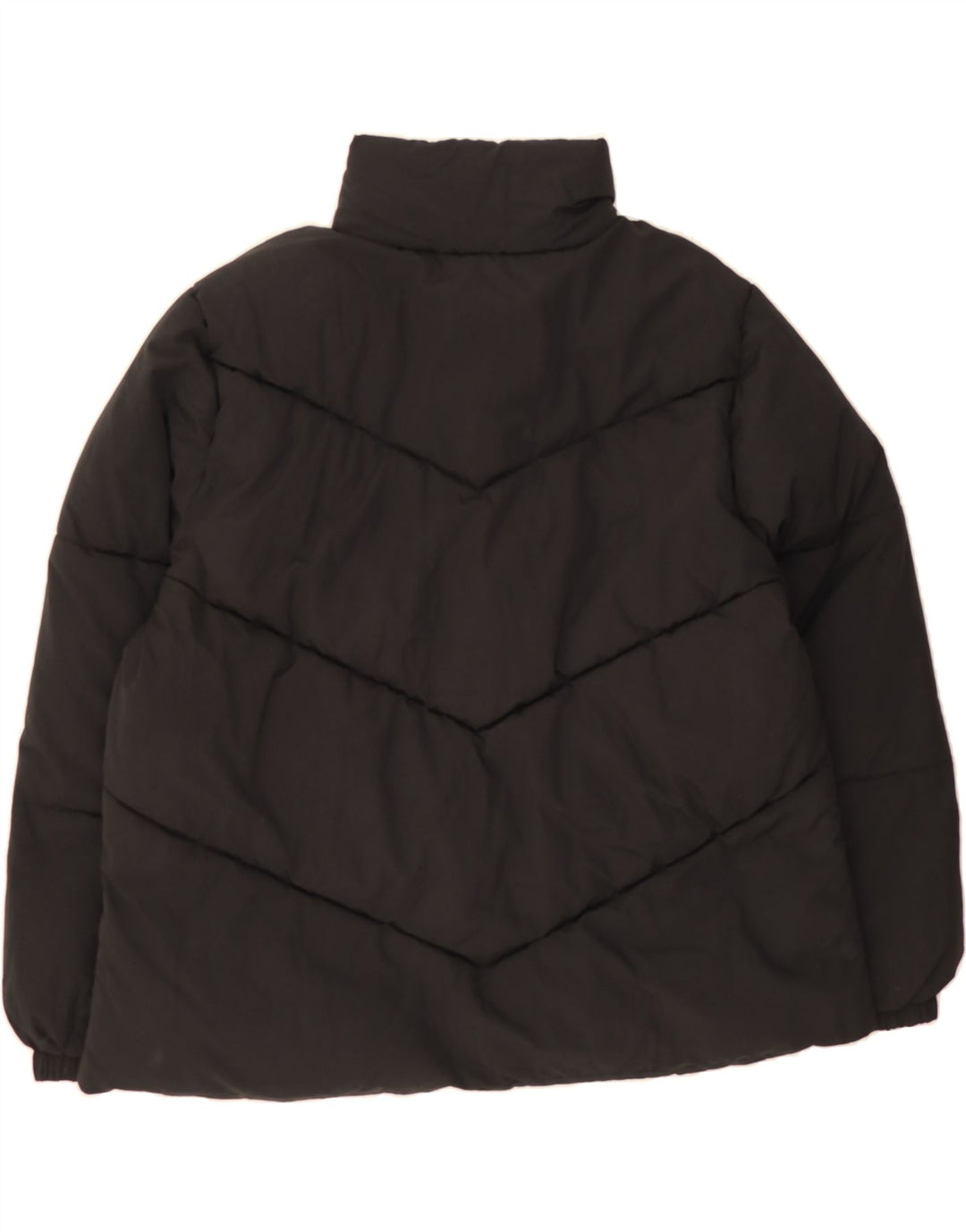 WAREHOUSE Womens Oversized Padded Jacket UK 12 Medium Black Nylon Vintage Warehouse and Second-Hand Warehouse from Messina Hembry 