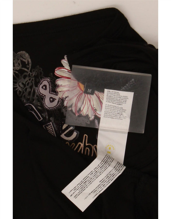 Rochie A-Line pentru femei Desigual UK 12 Medium Negru Floral Colorat