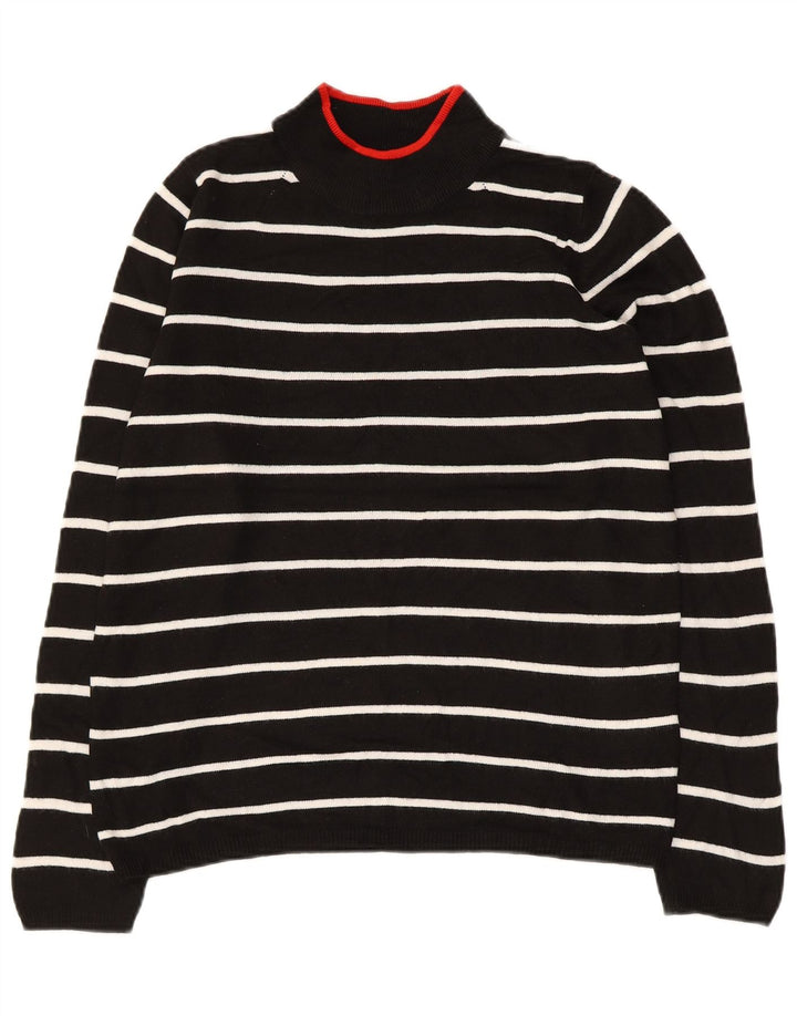 MARKS & SPENCER Pulover cu gât țestoasă pentru femei UK 10 Mic Negru