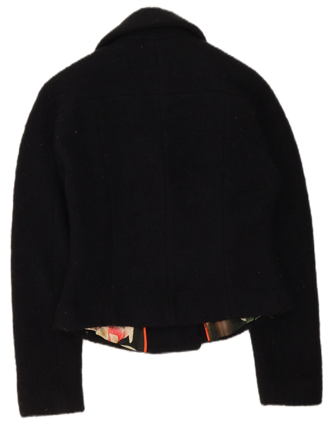 Jachetă Bolero Ted Baker pentru femei UK 8, lână neagră mică