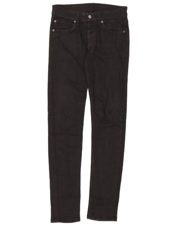 Ieftin Monday Blugi skinny pentru femei cu talie joasa W29 L32 bumbac negru