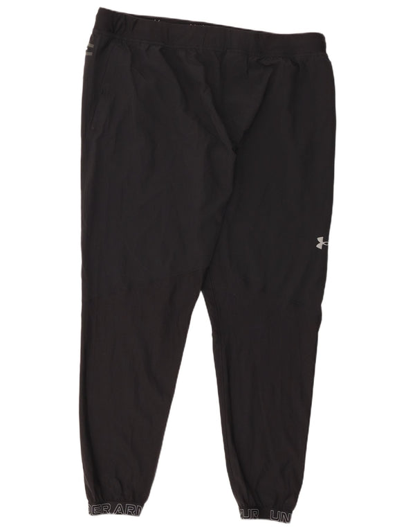 Pantaloni de antrenament grafic pentru bărbați Under Armour Pantaloni de jogging 2XL poliester negru
