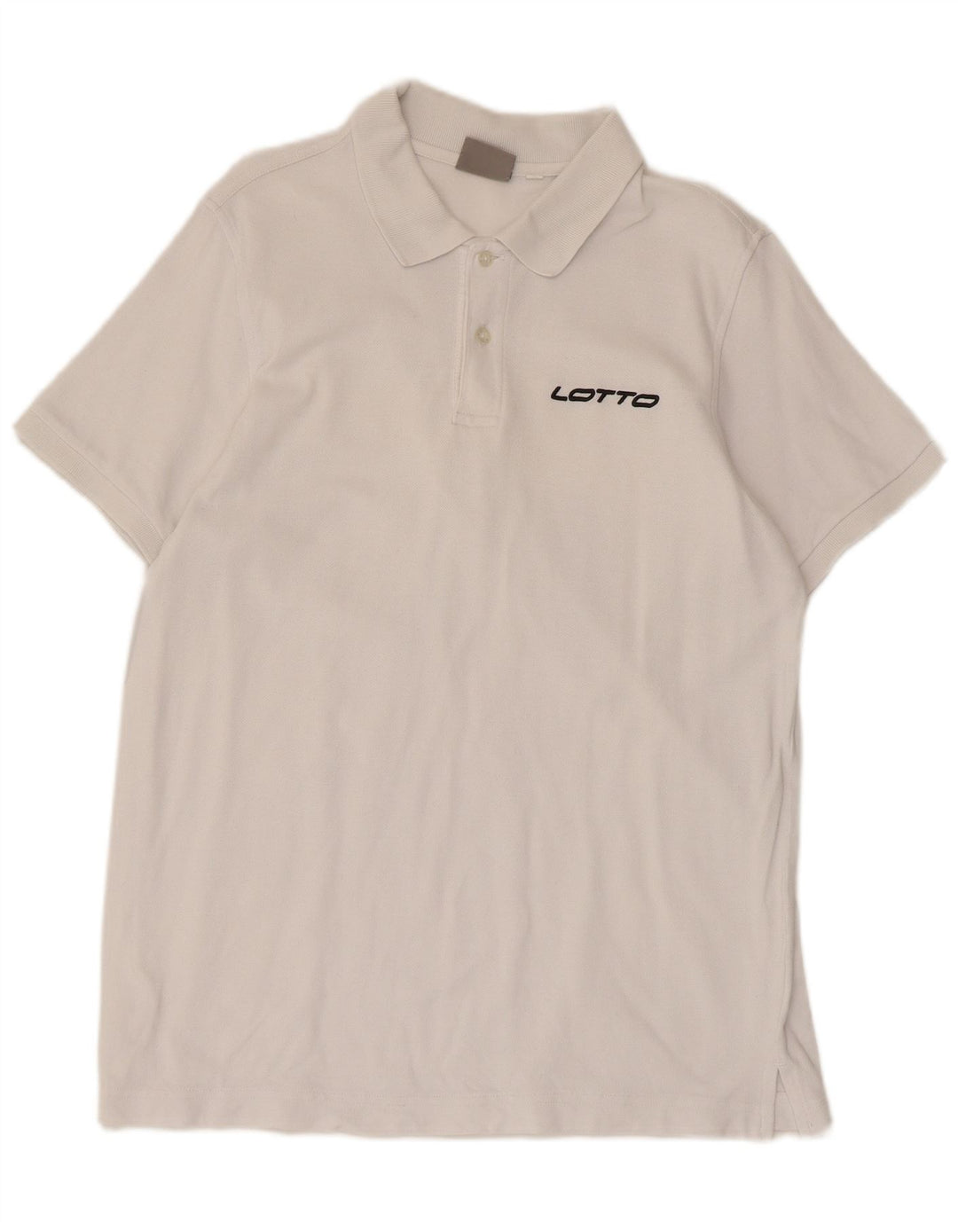 Tricou polo pentru bărbați Lotto, mare, alb