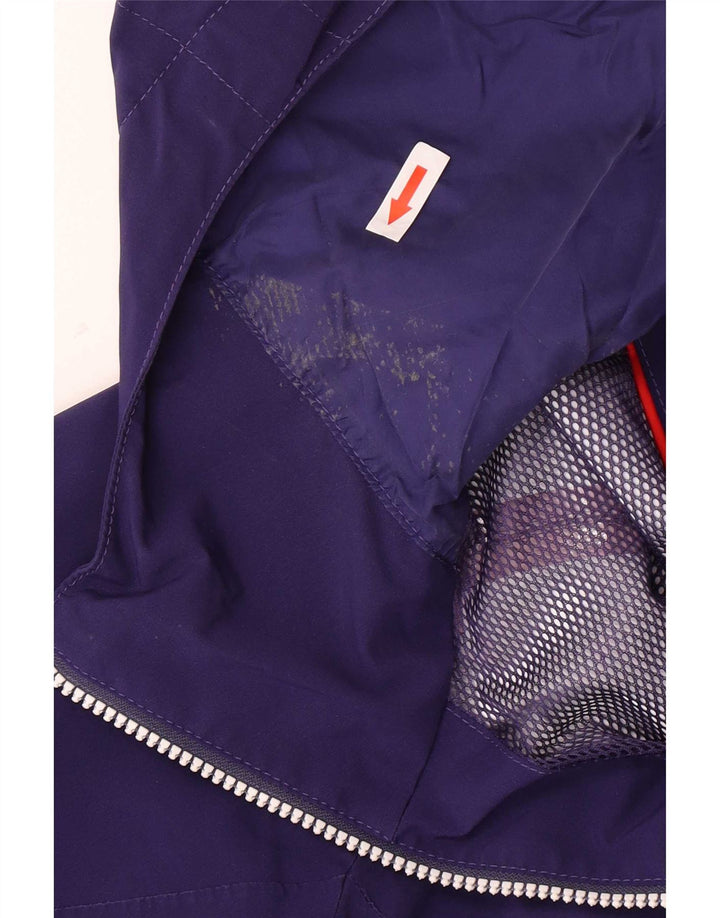Helly Hansen Jachetă de ploaie cu glugă pentru femei UK 14 Medium Purple Poliester