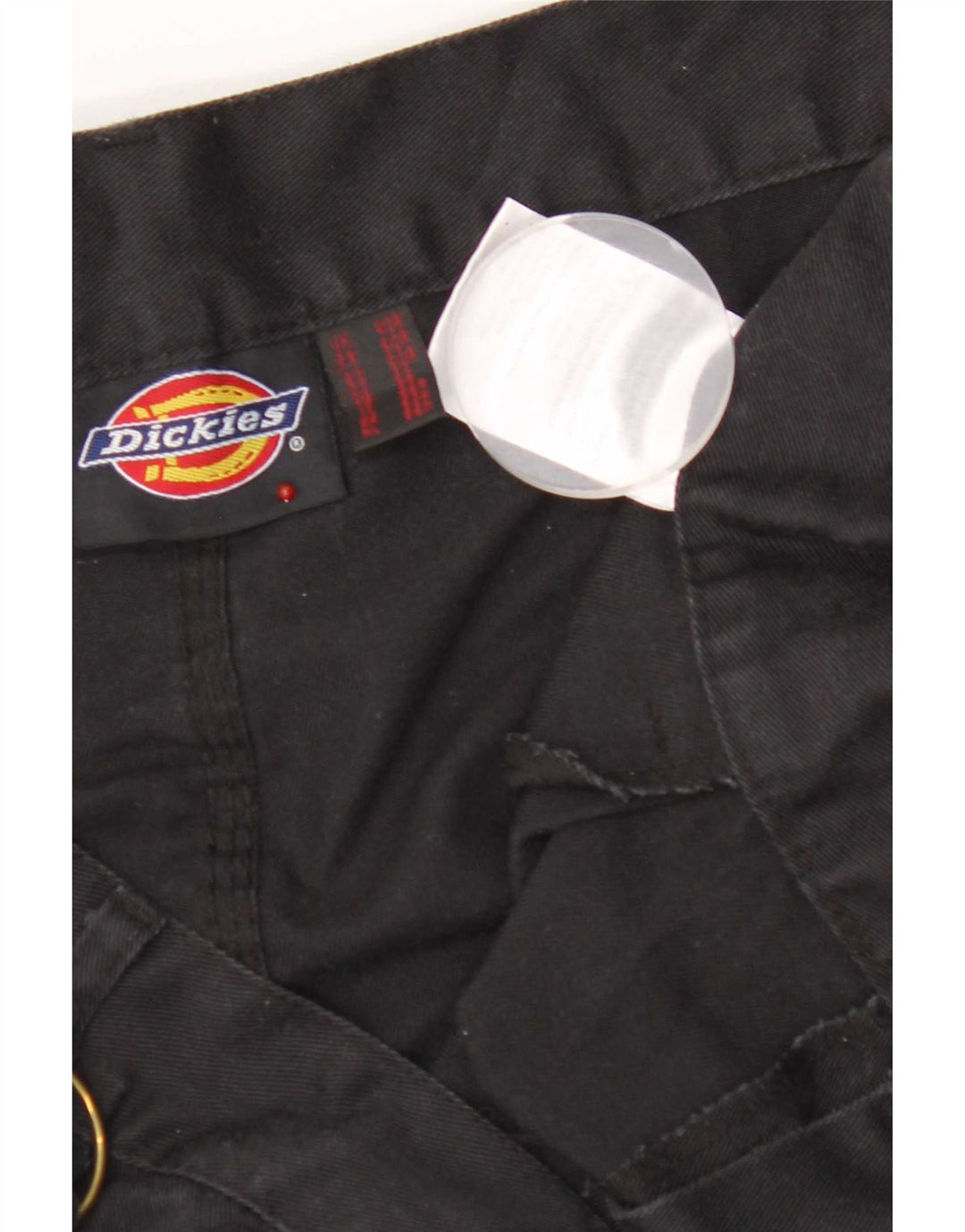 Pantaloni cargo dritti pentru bărbați Dickies W40 L30 poliester negru