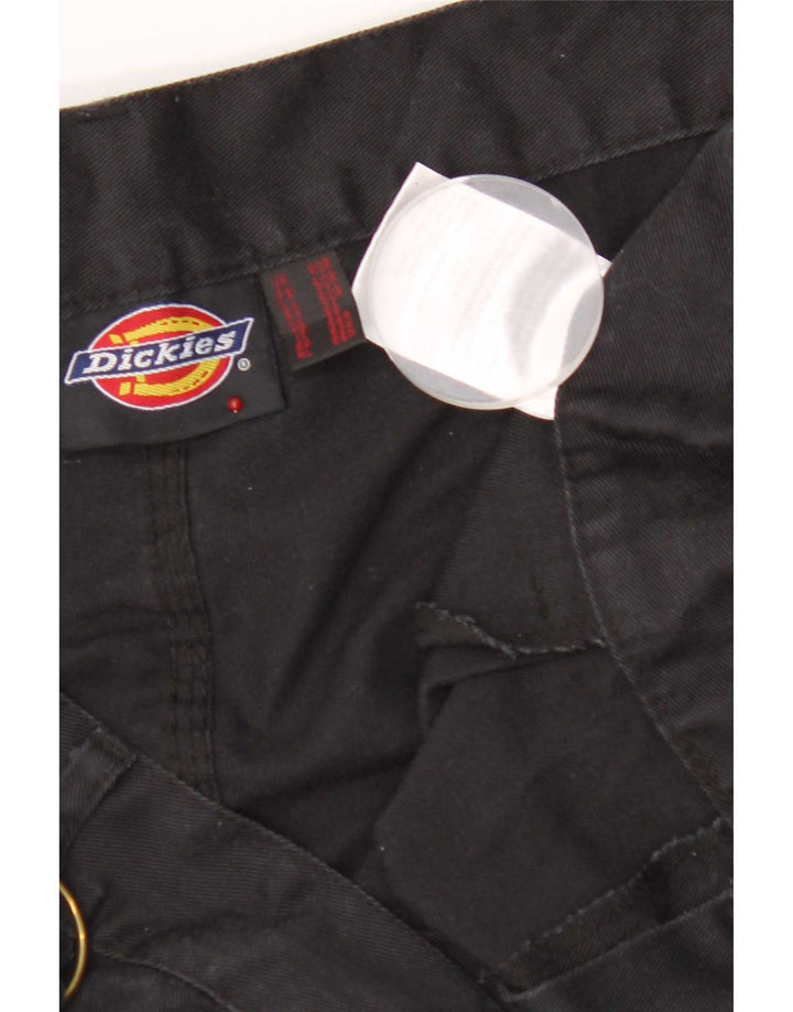Pantaloni cargo dritti pentru bărbați Dickies W40 L30 poliester negru