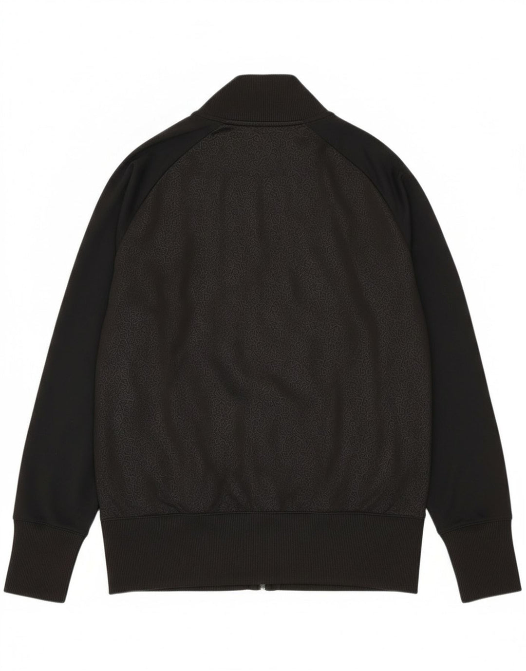 Jachetă de top pentru trening grafic Reebok pentru femei UK 14 Large Black