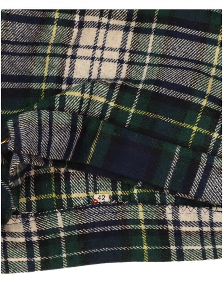 Fusta Wrap pentru femei VINTAGE cu talie înaltă IT 42 Medium W26 Green Carid