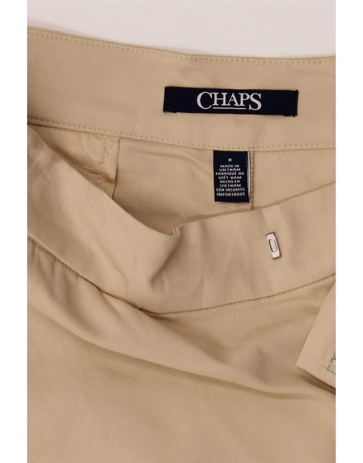 Pantaloni scurți chino pentru femei Chaps US 8 Medium W32 Bej Bumbac