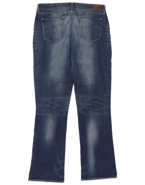 Blugi skinny Levi's Demi Curve Modern Rise Bootcut W32 L34 Albastru