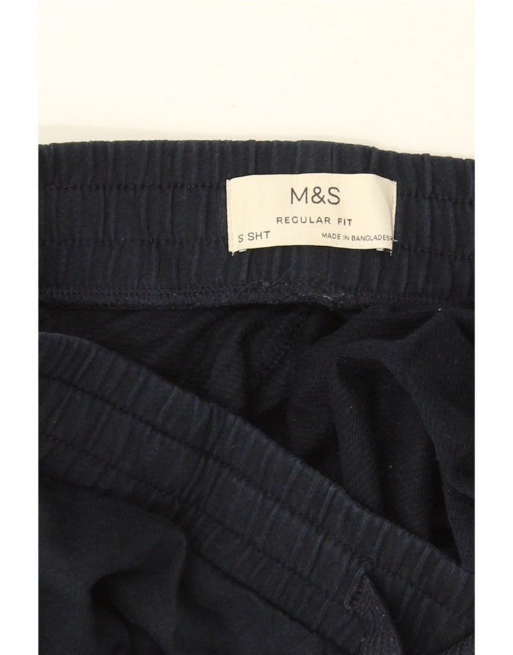 MARKS & SPENCER Pantaloni de trening pentru bărbați, cu tăiere obișnuită, mici, bleumarin