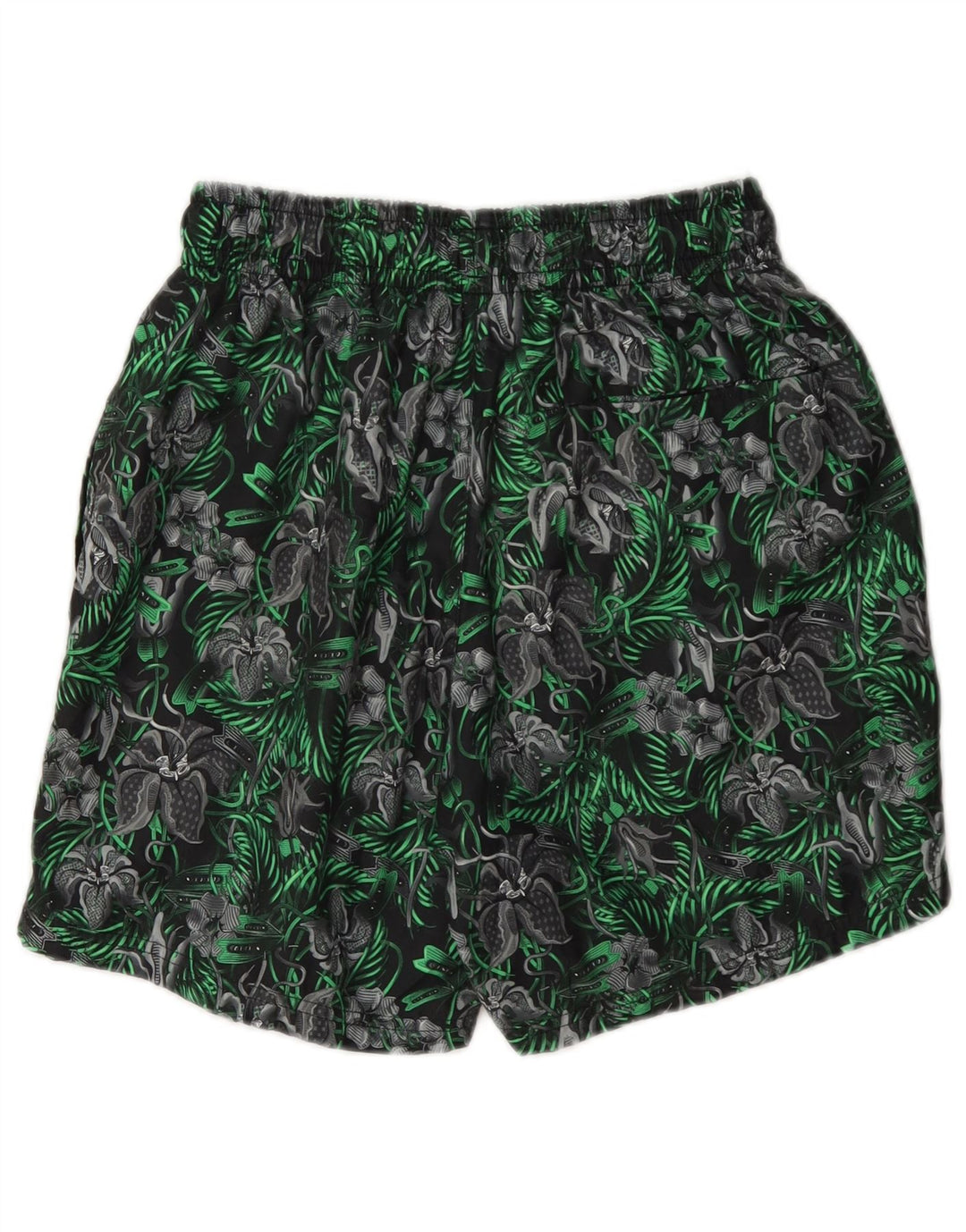 Pantaloni scurți de înot Nike pentru bărbați, poliester cu flori mici, verzi