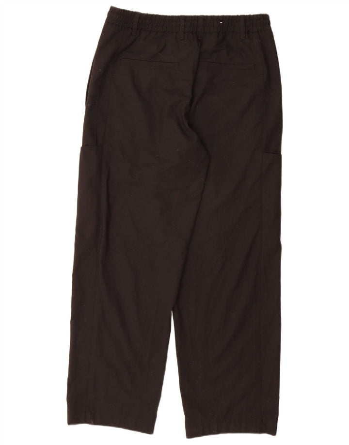 Pantaloni de trening cargo pentru bărbați Zara, poliester mediu negru