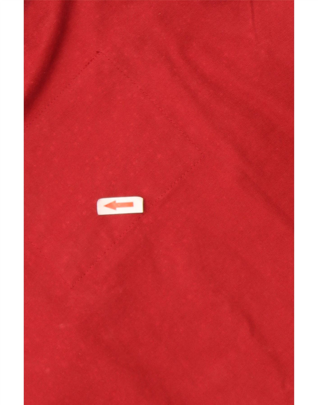 Jachetă utilitare supradimensionată pentru femei Polbot UK 18 XL, bumbac color bloc roșu