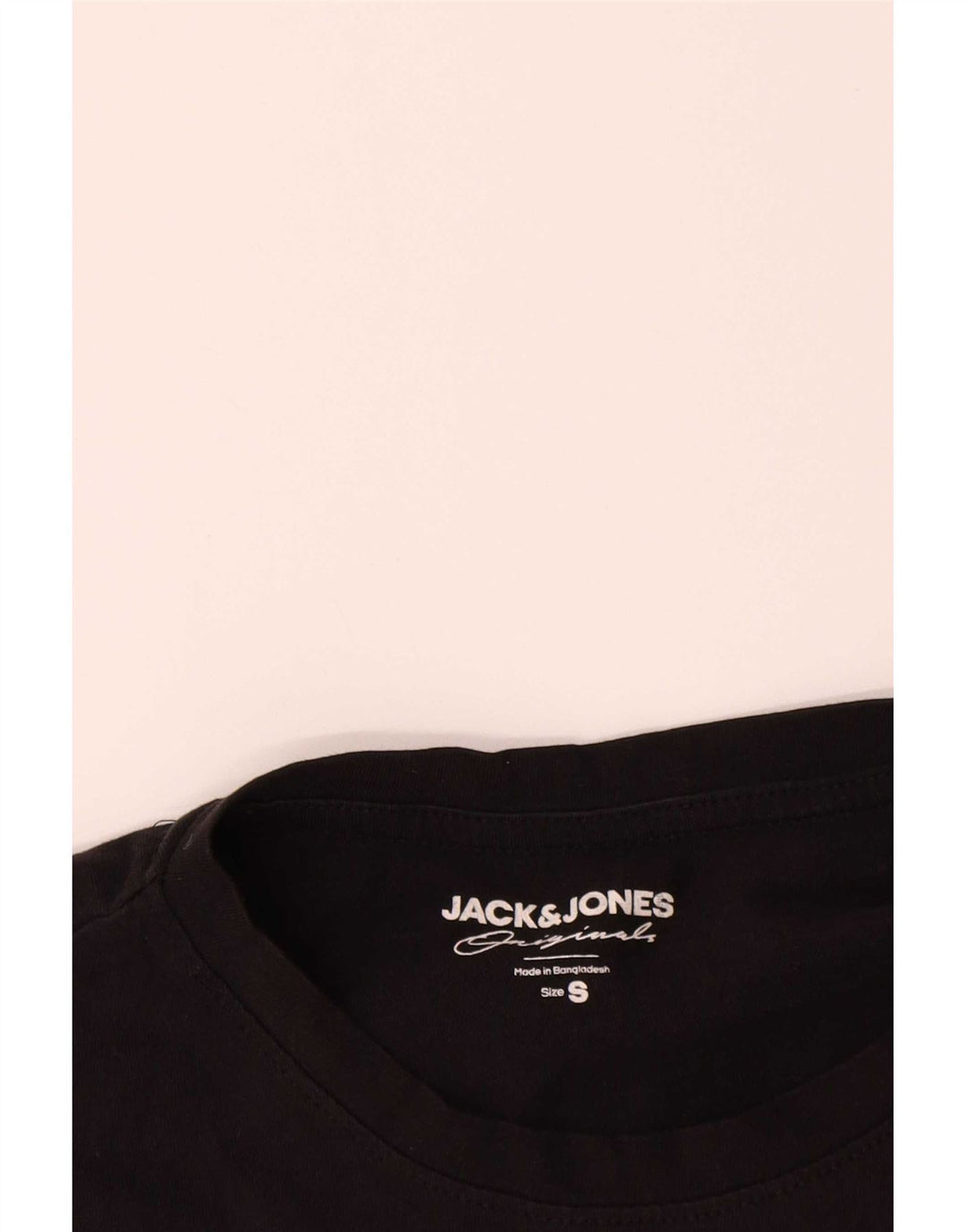 Tricou Jack & Jones pentru bărbați Top mic bumbac negru
