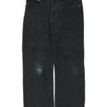 Blugi drepți pentru bărbați Marks & Spencer Blue Harbour W34 L29 bumbac negru