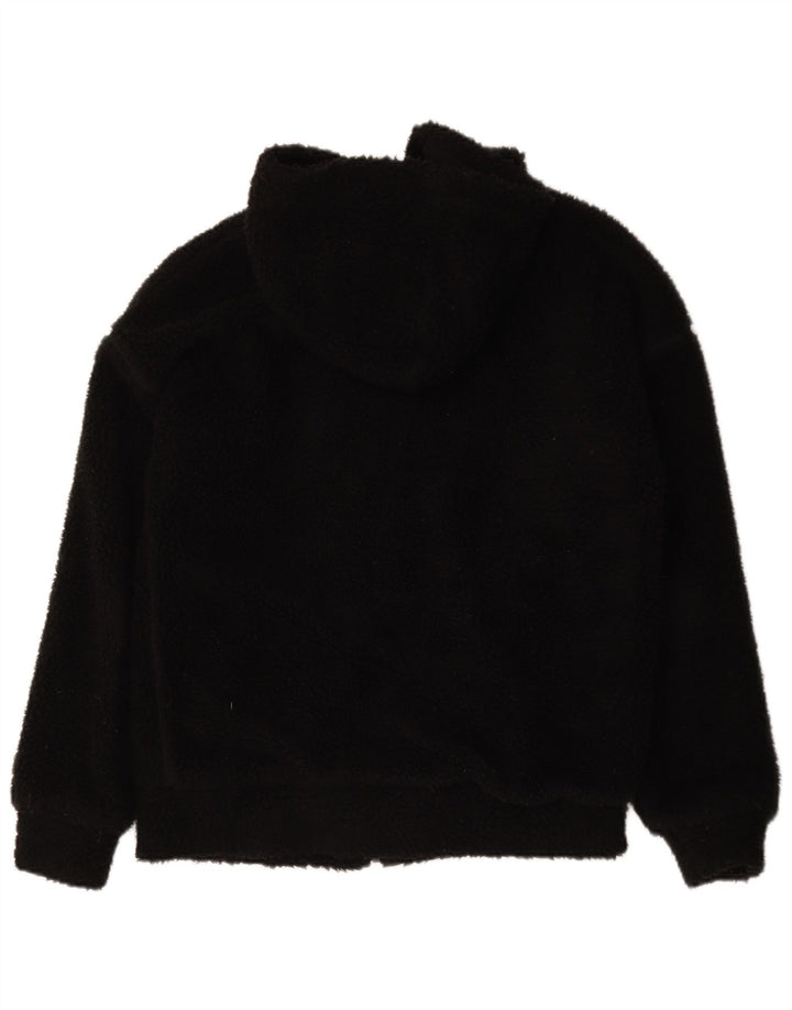 Jachetă fleece cu glugă pentru bărbați Mistral UK 38 Poliester mediu negru