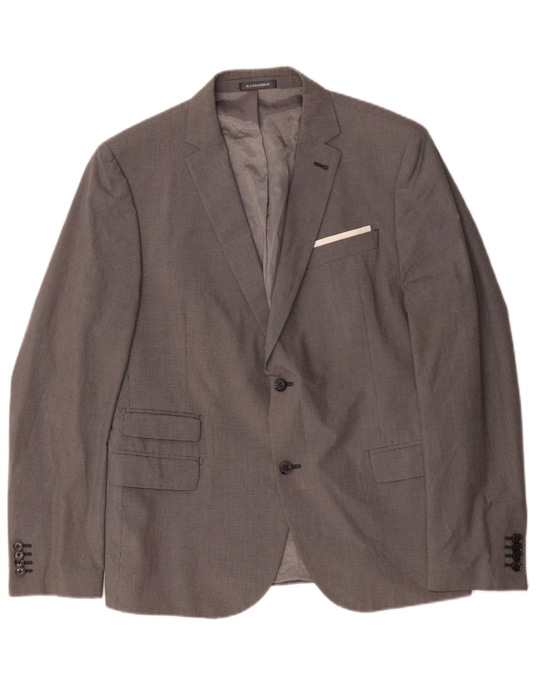 Jachetă blazer pentru bărbați Daniele Alessandrini, cu 2 nasturi, IT 52 XL, gri Houndstooth