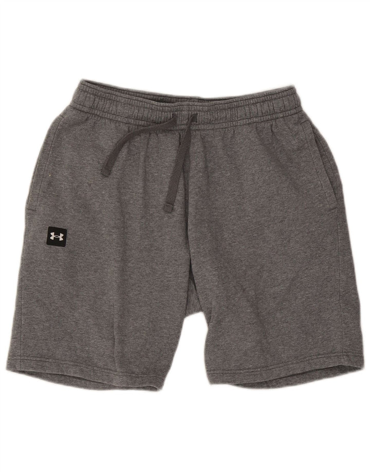Pantaloni scurți sport pentru bărbați Under Armour, bumbac gri mare