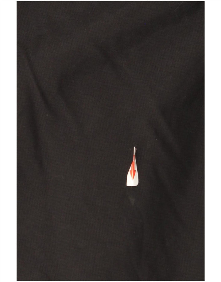 Jachetă Windbreaker cu glugă Superdry pentru femei UK 14 Medium Black Nylon