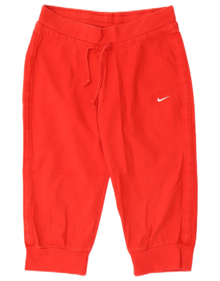 Bermude sport Nike pentru femei UK 12, bumbac roșu mediu