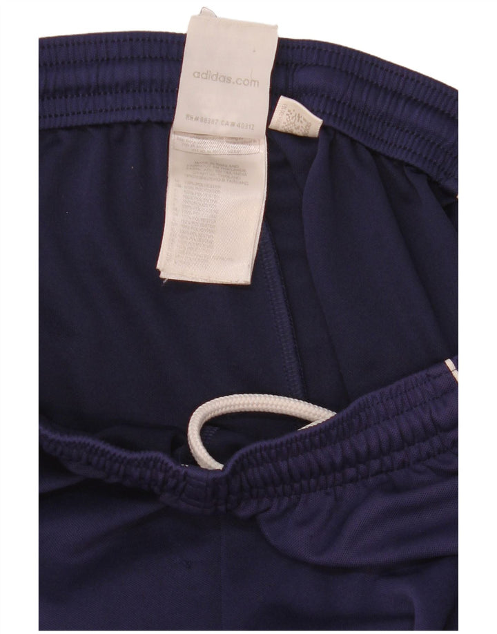 Pantaloni scurți sport Adidas pentru bărbați, medii, bleumarin, poliester color bloc