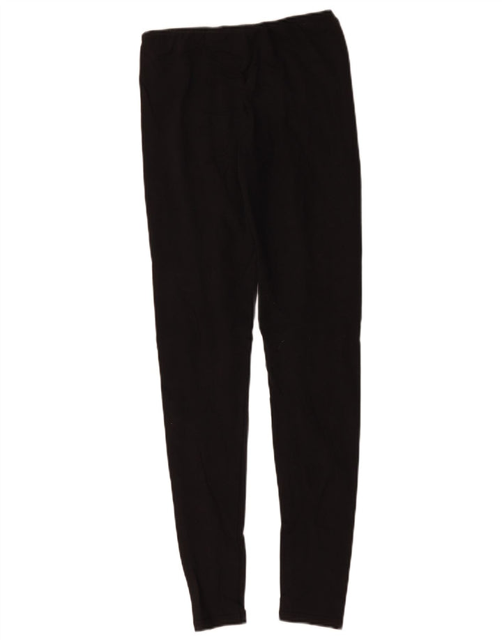 Leggings cu grafic pentru femei Ellesse UK 8, bumbac negru mic