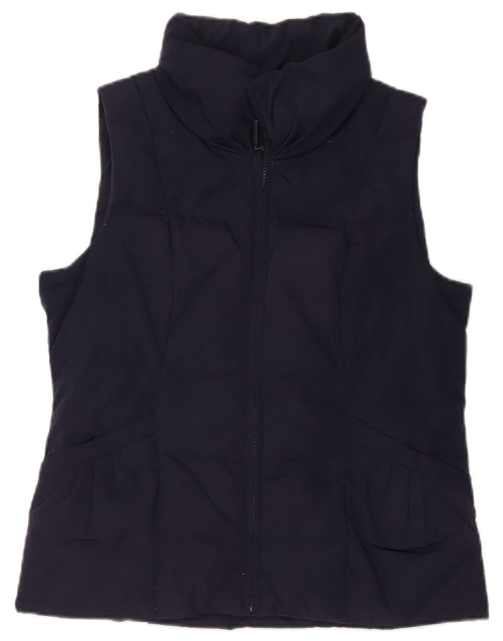 Gilet căptușit pentru femei Monsoon UK 14 Medium Bleumarin Poliester