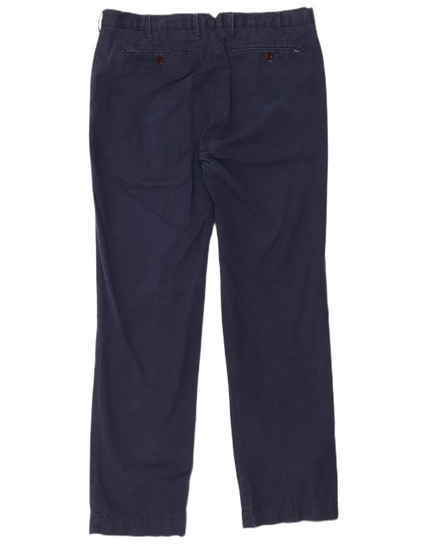 POLO RALPH LAUREN Pantaloni chino drepți pentru bărbați L36 L34 bleumarin