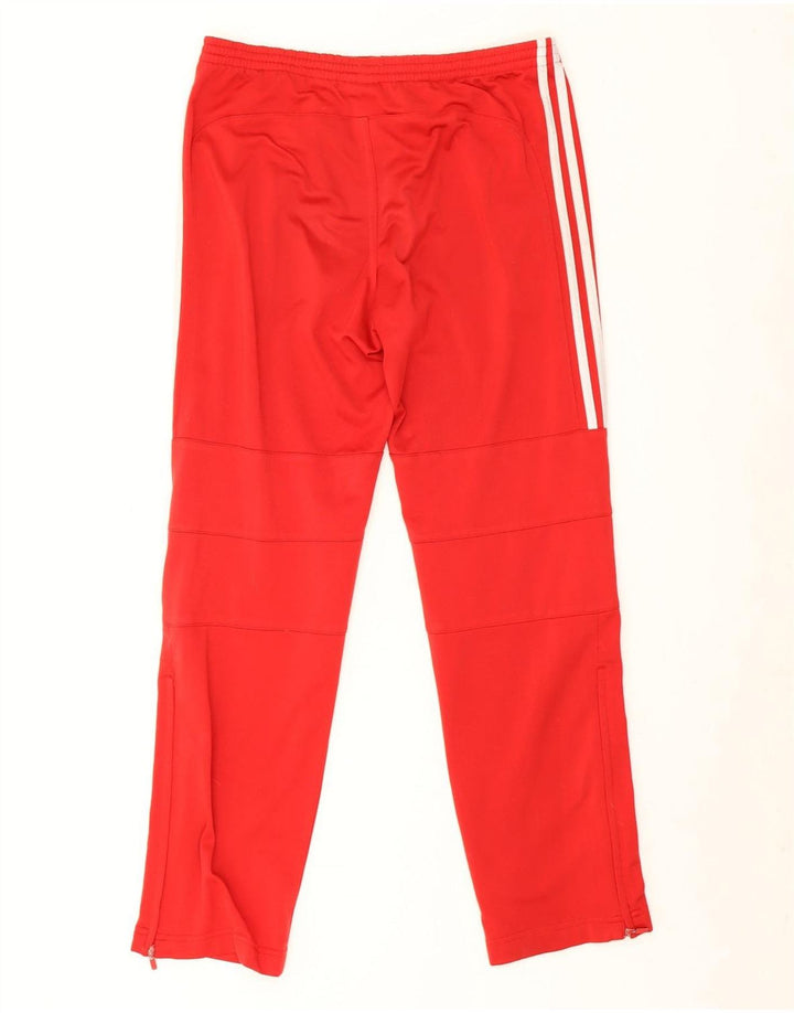 Pantaloni de trening Adidas pentru baieti 13-14 ani rosii