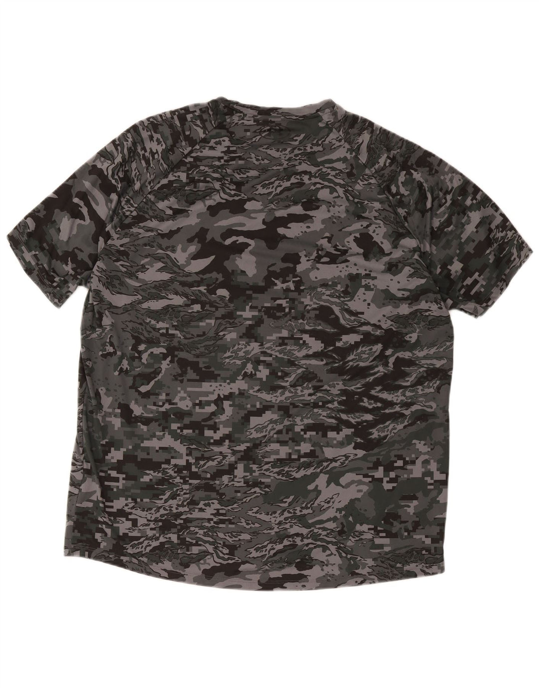 Tricou pentru bărbați Under Armour Top 2XL Gri poliester camuflaj