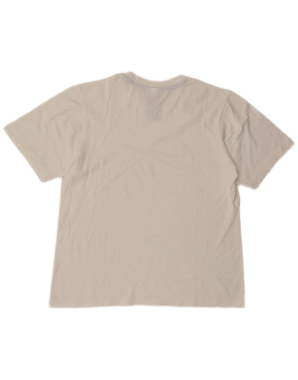 Tricou grafic Nike pentru bărbați Top UK 36/38 Small White Bumbac