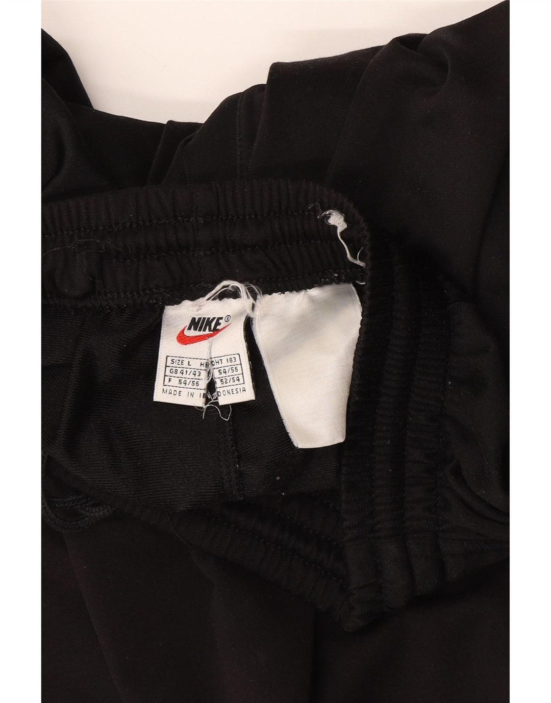 Pantaloni de trening Nike pentru bărbați, poliester mediu negru