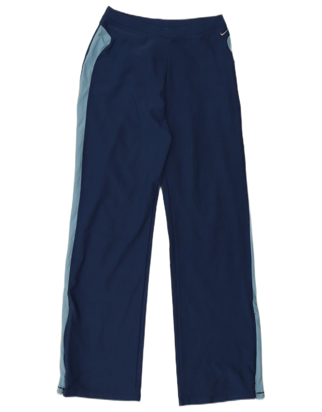 Pantaloni de trening NIKE pentru femei UK 10/12 Medium Blue Colorblock Poliester