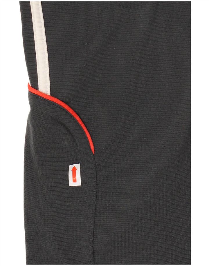 Pantaloni de trening ADIDAS pentru baieti 11-12 ani poliester gri