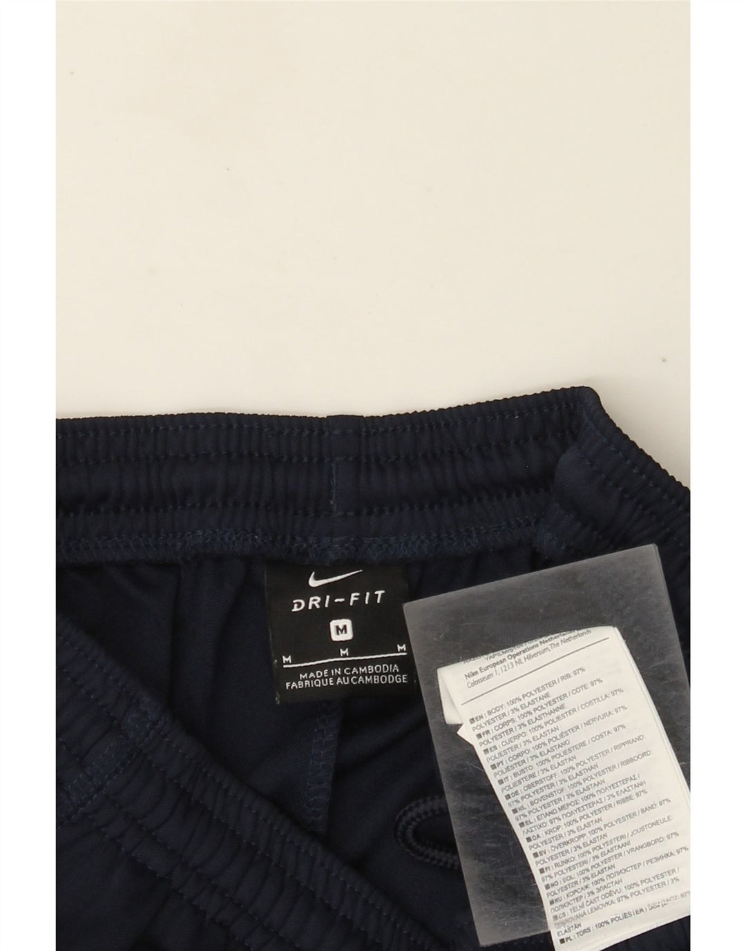 Pantaloni de trening Nike Dri Fit pentru bărbați, poliester mediu albastru bleumarin