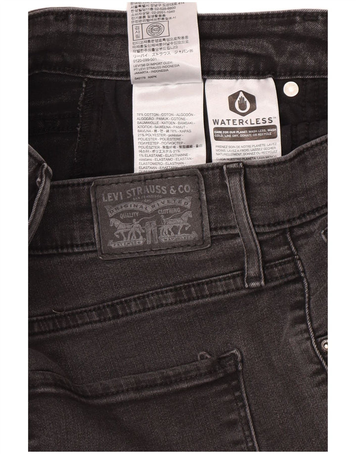 Blugi Levi's 725, cu talie înaltă, pentru femei, L32 L32, bumbac gri
