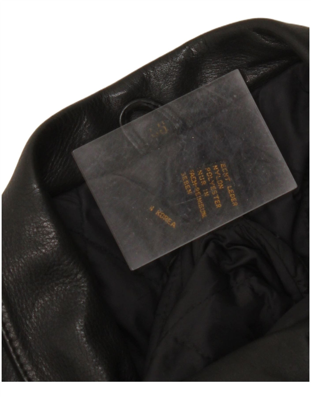 Jachetă motociclist din piele pentru femei VINTAGE UK 18 XL din piele neagră