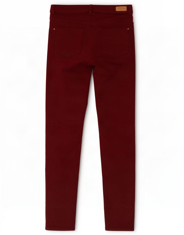 Blugi skinny Trafaluc pentru femei Zara EU 38 Mici L28 L30 Bumbac maro