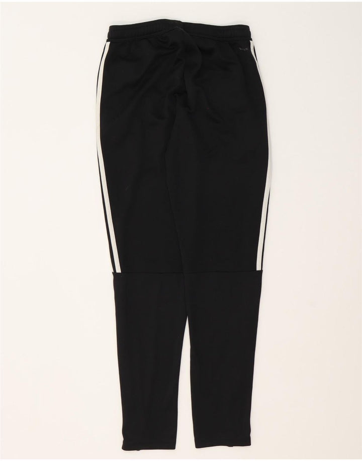 Pantaloni de trening Adidas Climalite pentru bărbați, poliester negru mic
