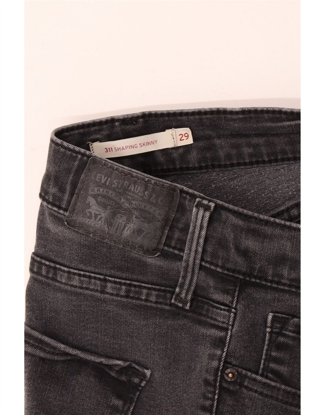 Blugi skinny 311 Shaping pentru femei Levi's W29 L29 gri